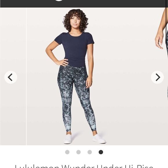 Lululemon Wunder Under Hi-Rise Tight *Nulux Effervescence* size 6 - Picture 10 of 10
